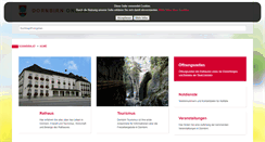 Desktop Screenshot of dornbirn.at